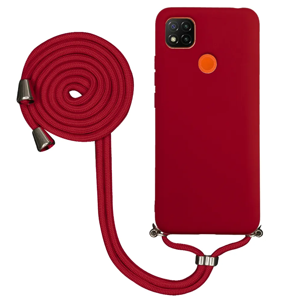 Xiaomi Redmi 10A Lansman Kılıf Kırmızı