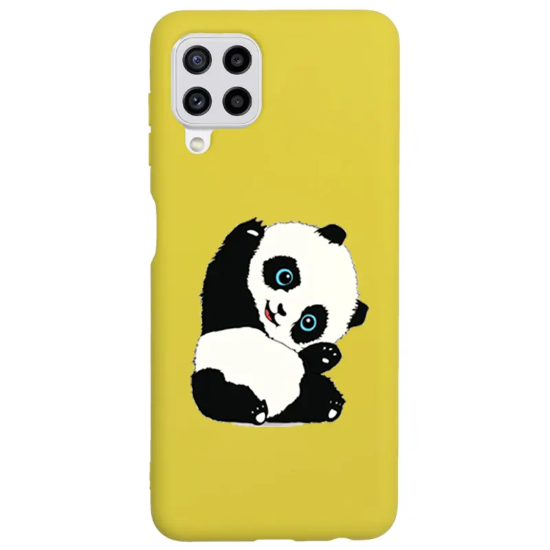 Samsung A22 4G Lansman Kılıf - Pandas