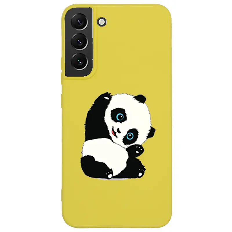 Samsung S22 Lansman Kılıf - Pandas