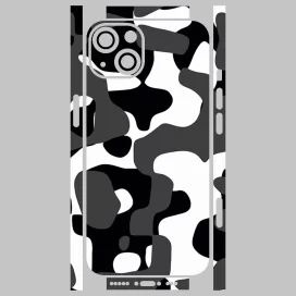 Apple iPhone 13 Telefon kaplama - Grey Camouflage